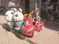 Barika (Batna) : Espaces de jeux pour enfants sur les trottoirs