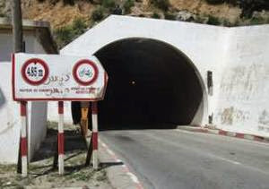Béjaïa : Le tunnel de kherrata fermé jusqu’au 25 septembre