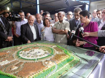 Dalila Boudjemaâ sur les sites des anciennes décharges Oued Smar, Ouled Fayet… des parcs fleurissent