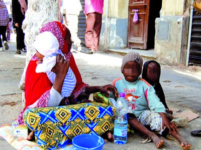 Dar El Beïda, point d’atterrissage pour des centaines de réfugiés subsahariens, Vivre de charité