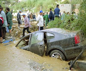 D’importantes chutes de pluies enregistrées à Tindouf