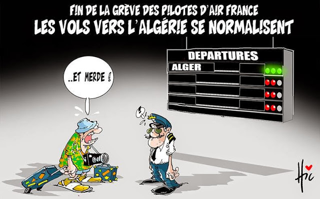 Fin de la gréve des pilotes d’air France : les vols vers l’Algérie e normalisent