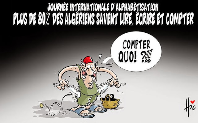 Journée internationale d’alphabétisation : plus de 80% des algériens savent lire,écrire et compter