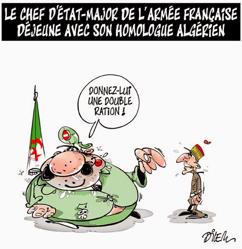 Le chef d’état-major de l’armée française déjeune avec son homologue algérien