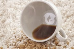 Nettoyer une tache de café