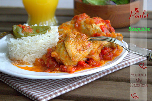Poulet basquaise