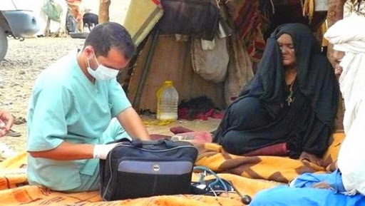 Protection civile: consultations médicales au profit des populations nomades de Laghouat