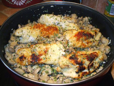 Roulé de poulet champêtre