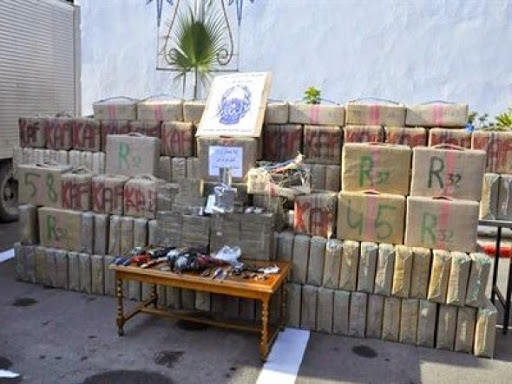 Tlemcen : saisie de 31 qx de kif traité et arrestation d’un baron de drogue marocain (sûreté)