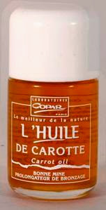 Zoom sur l’huile de carotte : effet bonne mine