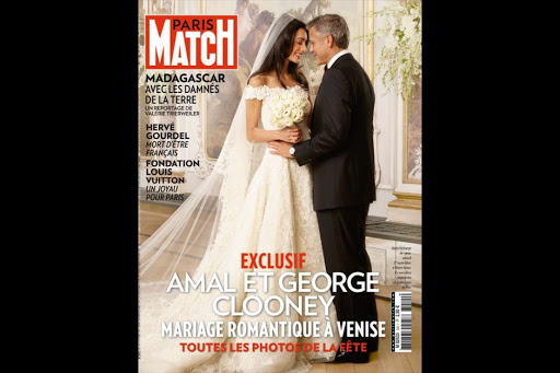 Amal et george clooney, mariage romantique à venise