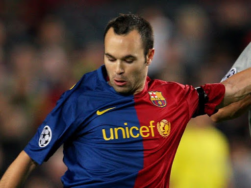 Andres Iniesta remporte le Golden Foot Award
