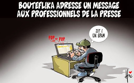 Bouteflika adresse un message aux professionnels de la presse