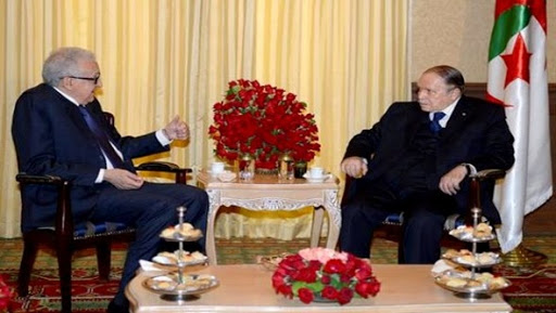 Bouteflika reçoit Lakhdar Brahimi