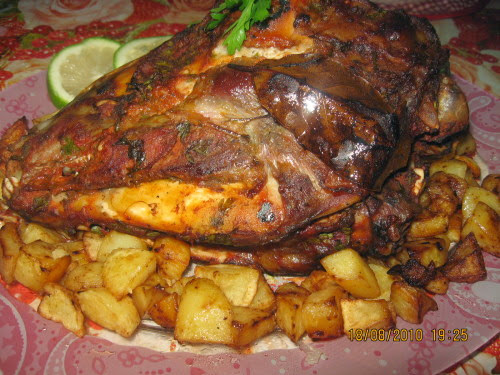 Bouzelouf au four