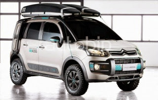 Concept-Car Citroën : un C3 Aircross Lunar présenté au Brésil