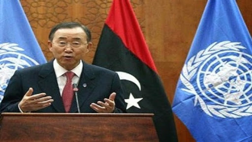 Crise libyenne: Ban Ki-moon appelle à cesser les hostilités, veut booster le dialogue national