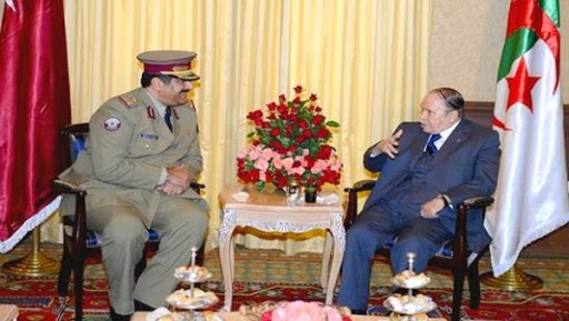 Le président Bouteflila reçoit le ministre d&rsquo;Etat qatari aux Affaires de Défense