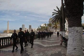 Oran et constantine : Des policiers manifestent dans le calme
