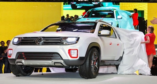 Renault : le Duster pick-up se dessine