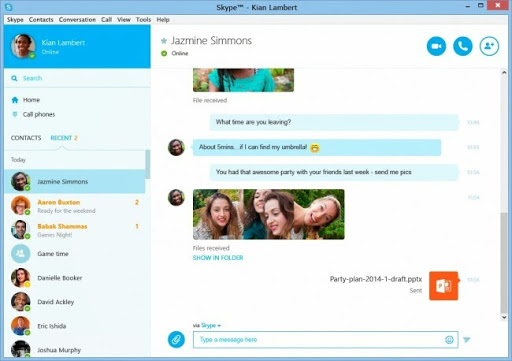 Skype passe en version 7.0 sur desktop