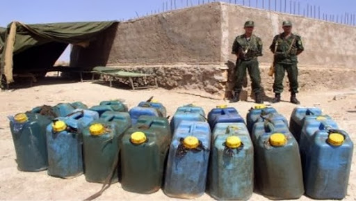 Souk-Ahras, 4000 litres de carburant confisqués sur la bande frontalière