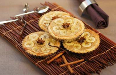 Tartelettes aux bananes