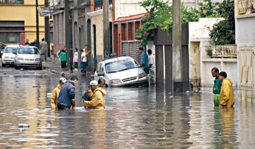 Tlemcen: Intempéries et débordement des autorités locales