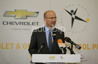 Chevrolet et One World Futbol Project : Don de plus de 25 000 ballons ultra-durables