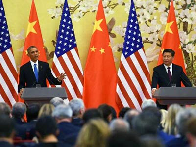 Climat La Chine et les états-Unis signent un accord historique
