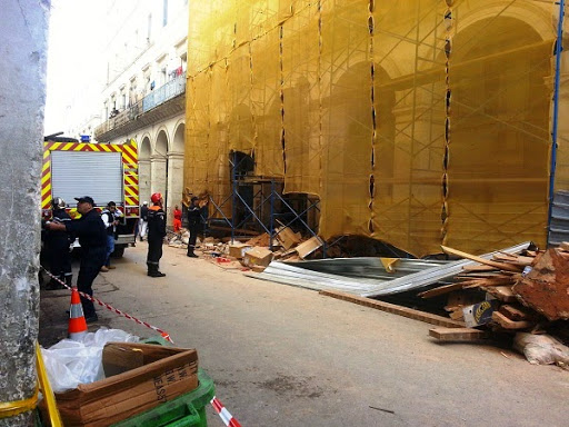 Effondrement du plancher d’un immeuble à Alger : Un mort et quatre blessés