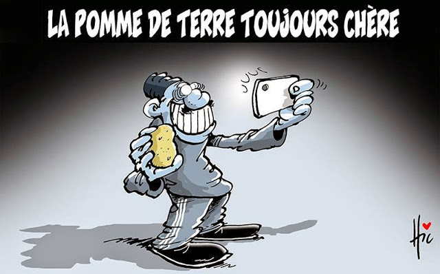 La pomme de terre toujours chére