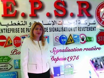 La signalisation routière au salon des travaux publics, La Spsrs illumine la voie