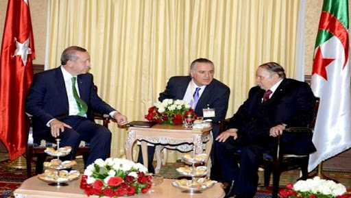 Le président Bouteflika s&rsquo;entretient avec son homologue turc