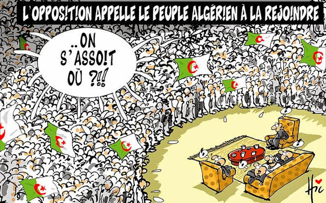 L’opposition appelle le peuple Algérien à la rejoindre