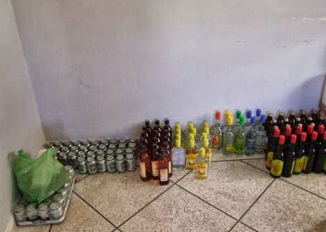 Oran : Saisie de 2784 bouteilles de boissons alcoolisées