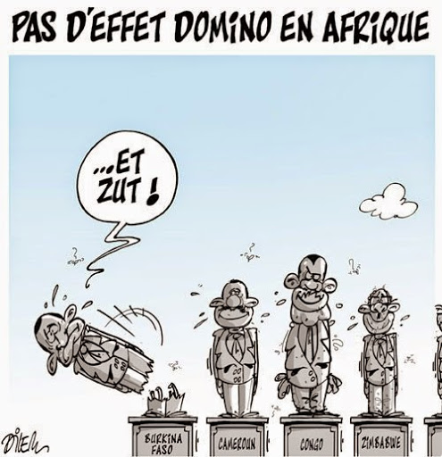Pas d’effet domino en Afrique