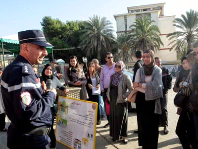 Risques liés aux séismes, La Protection civile sensibilise à l’université