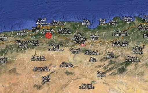 Séisme d’une magnitude de 4,3 à Médéa