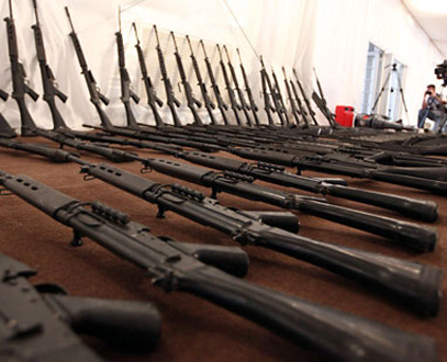 Trafic, La contrebande des armes menace