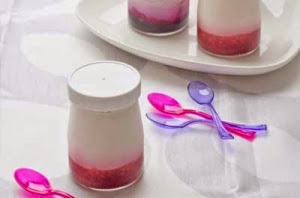 Yaourt maison aux fruits