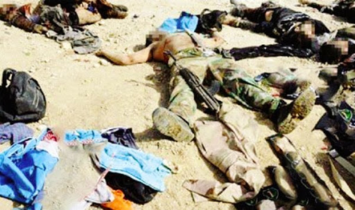 105 terroristes abattus en 2014