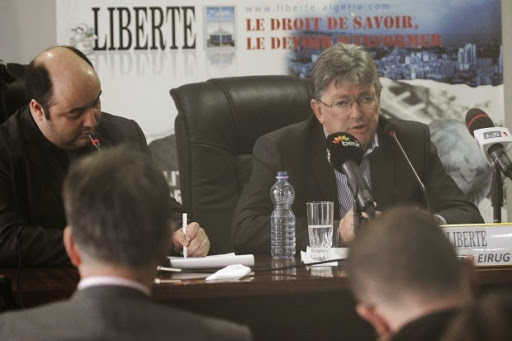 Aled Eirug, membre du British Council, hier au Forum de “Liberté”  “La cohésion sociale vient par les médias”