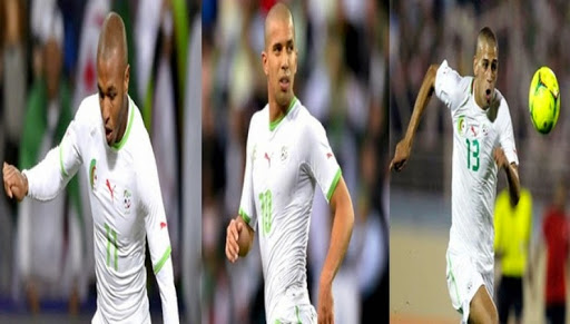 Brahimi, Feghouli et Slimani dans l&rsquo;équipe type africaine 2014