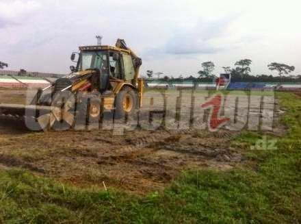 CAN 2015 : La pose du gazon va pouvoir commencer