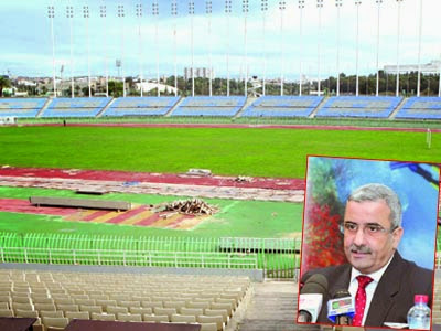 Football – Tahmi l’a annoncé hier, « Le stade 5-Juillet peut accueillir des matchs même en pleine rénovation »