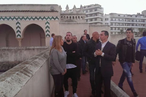 Franck Ribéry en visite à la Casbah d&rsquo;Alger