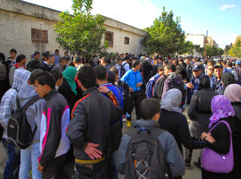 Ils réitèrent leurs revendications,  Marche des étudiants à Béjaïa