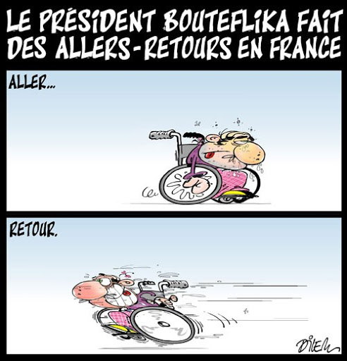Le président Bouteflika fait des allers- retours en France
