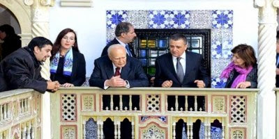 Le président grec visite le Palais des Raïs (Bastion 23)